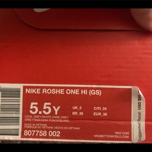 Kids Nike sneaker boots